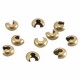 DQ Metall Kaschierperlen 5x3mm Antik Bronze